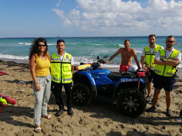 Las asistencias de salvamento y rescate en playas de la Región se reducen un 14 por ciento este verano - 1, Foto 1