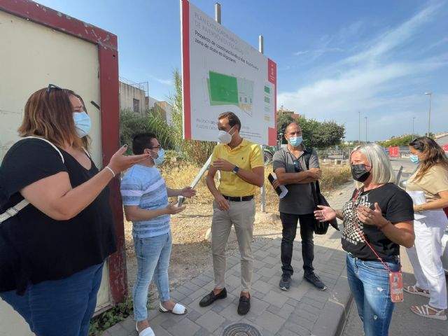 Los vecinos de Algezares contarán con un nuevo equipamiento deportivo al aire libre la próxima primavera - 1, Foto 1