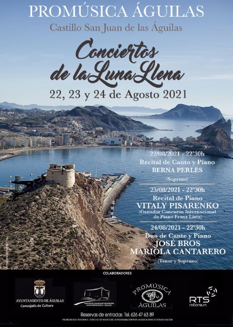 La música vuelve al Castillo de San Juan de las Águilas en la X edición de los Conciertos de la Luna Llena - 1, Foto 1