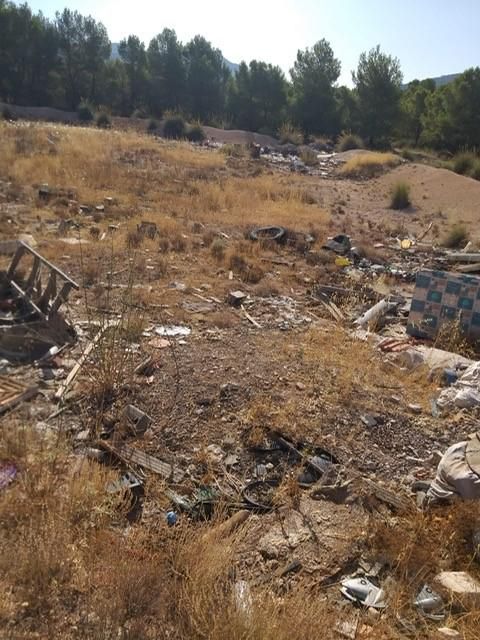 La concejalía de Medio Ambiente procede a la limpieza y recogida de 848 toneladas de residuos incontrolados en diferentes puntos de la pedanía lorquina de Avilés - 2, Foto 2