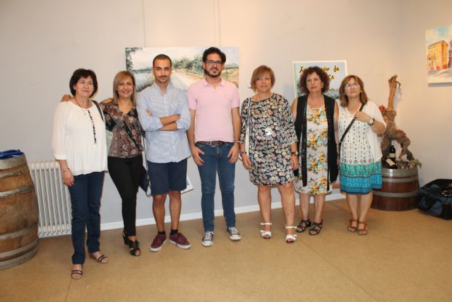 Inaugurada la exposición de pintura de rincones de Bullas y La Copa - 1, Foto 1