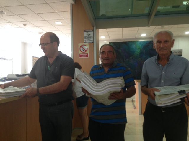 Fapen, apeco y la asociacion de agricultores de Águilas informaron a la alcaldesa de Águilas del contenido de las más de dos mil alegaciones que van a presentar al plan del mar menor y el litoral de murcia - 1, Foto 1