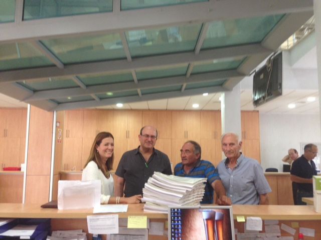 Fapen, apeco y la asociacion de agricultores de Águilas informaron a la alcaldesa de Águilas del contenido de las más de dos mil alegaciones que van a presentar al plan del mar menor y el litoral de murcia - 2, Foto 2