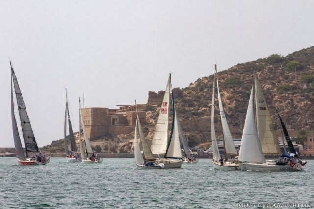 Las embarcaciones cartageneras el Carmen Elite Sails, Nemox y Zalata 2 se llevan la IV Regata Camino de la Cruz Trofeo Punta Este Murcia 2019 - 1, Foto 1
