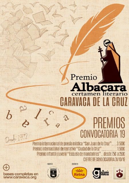 Albacara, el certamen literario que nació en el carmelo caravaqueño - 1, Foto 1