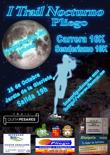 El 26 de octubre, I Trail Nocturno Memorial Pedro López Ruiz - 1, Foto 1