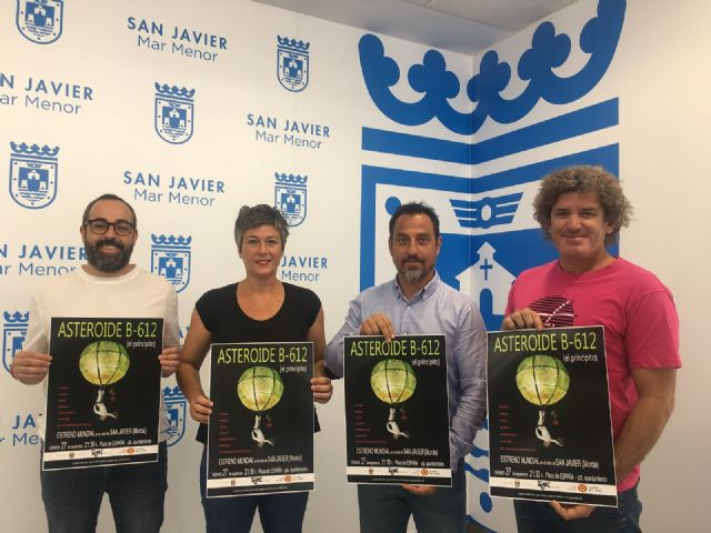 San Javier acoge el estreno mundial del nuevo espectáculo de teatro aéreo del Grupo Puja! - 1, Foto 1