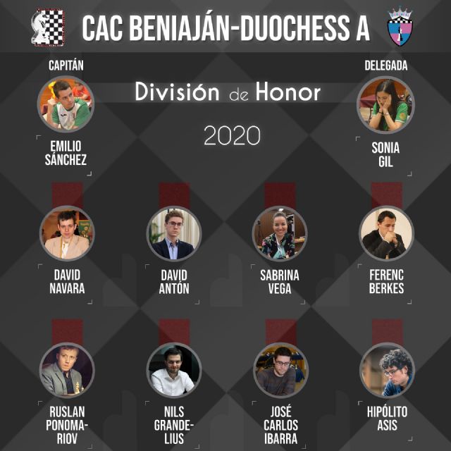 El CAC Beniaján parte como el equipo más fuerte en el campeonato de España de ajedrez por clubes - 1, Foto 1