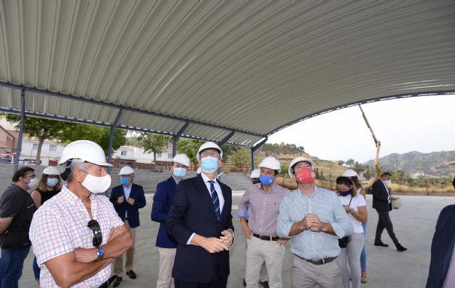 La nueva cubierta de la pista polideportiva del colegio público de El Bojar estará lista en octubre para sus 191 escolares - 3, Foto 3