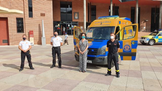 La Unidad Sanitaria de Protección Civil de Molina de Segura dispone desde hoy de ambulancia para soporte vital básico - 2, Foto 2