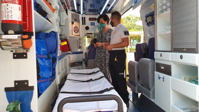 La Unidad Sanitaria de Protección Civil de Molina de Segura dispone desde hoy de ambulancia para soporte vital básico - 3, Foto 3