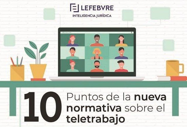 Lefebvre analiza 10 puntos clave de la nueva normativa sobre el teletrabajo - 1, Foto 1