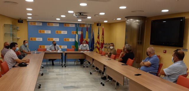 El Presidente de la CCHS ha mantenido una reunión de trabajo con la Comunidad de Regantes La Cañada del Judío de Jumilla - 1, Foto 1