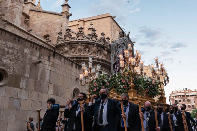 Solemne procesión de Nuestra Señora de los Dolores, titular de la Cofradía de Nuestra Señora de los Dolores de Murcia (Dolorosa de San Lorenzo) - 1, Foto 1