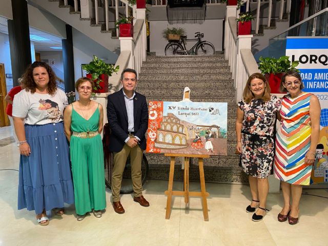 El cartel del XV Bando Huertano de Lorquí es obra de Fulgencia Vidal - 1, Foto 1