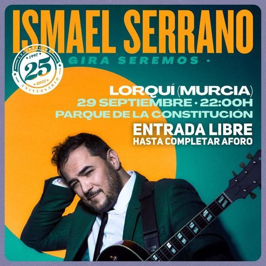 Nota y foto concierto gratis ismael serrano - 1, Foto 1