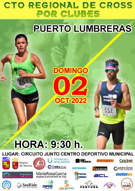 El 2 de octubre, Puerto Lumbreras vuelve a ser testigo del Regional de Cross por Clubes - 1, Foto 1
