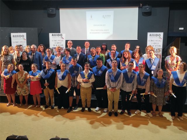 Veinte personas con síndrome de Down y discapacidad intelectual consiguen un título de FP en ASSIDO - 1, Foto 1