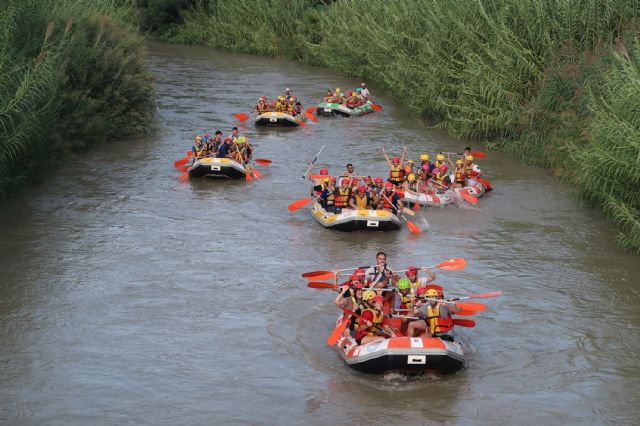 Los jóvenes torreños se divierten en el río Segura con una jornada gratuita de rafting - 3, Foto 3