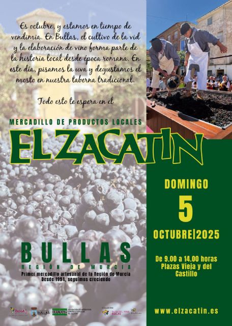 El mercadillo artesanal 'El Zacatín' dedica su edición de octubre al vino y la vendimia - 1, Foto 1
