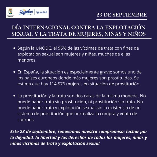 Día Internacional contra la Explotación Sexual y la trata de Mujeres, Niñas y Niños - 1, Foto 1