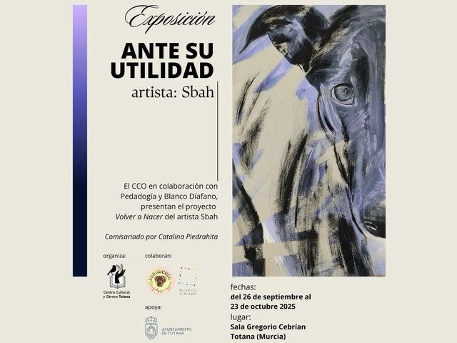 Totana acoge la muestra de Sbah sobre arte sostenible y el valor intrínseco de la vida, Foto 1