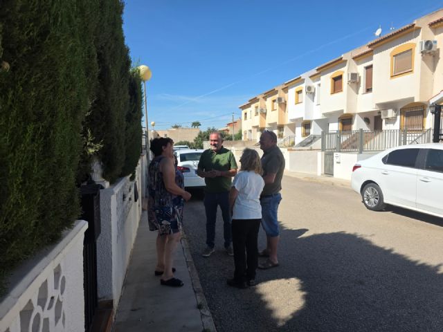 El Ayuntamiento de Lorca invierte 127.000 euros en la renovación integral de la calle Sagrado Corazón y la mejora de las redes de agua en La Hoya - 2, Foto 2