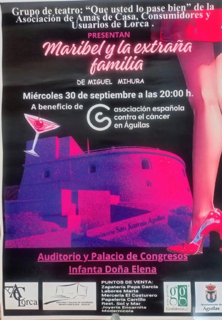 Teatro a beneficio de la Asociación Española Contra el Cáncer Teatro a beneficio de la Asociación Española Contra el Cáncer