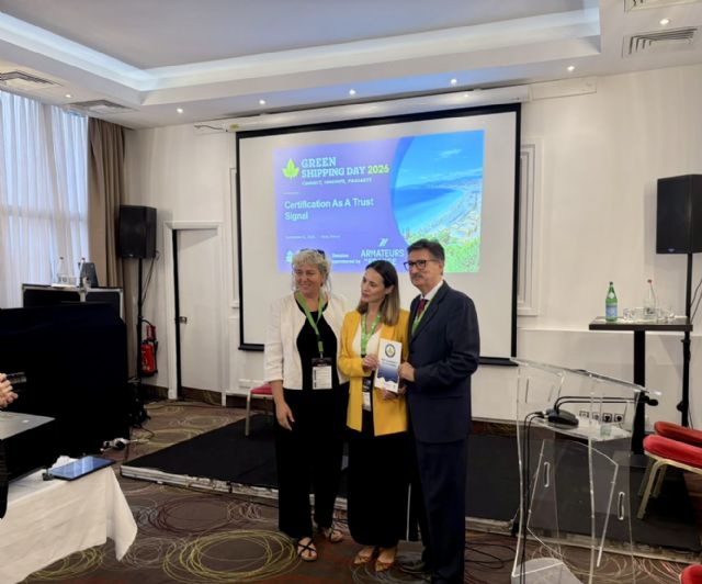Cartagena recibe en Niza la certificación Green Marine Europe y se convierte en el primer puerto europeo en obtenerla Cartagena recibe en Niza la certificación Green Marine Europe y se convierte en el primer puerto europeo en obtenerla