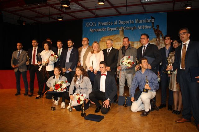 Entregados los XXXV Premios al Deporte Murciano que concede la Agrupación Cehegín Atlético - 4, Foto 4