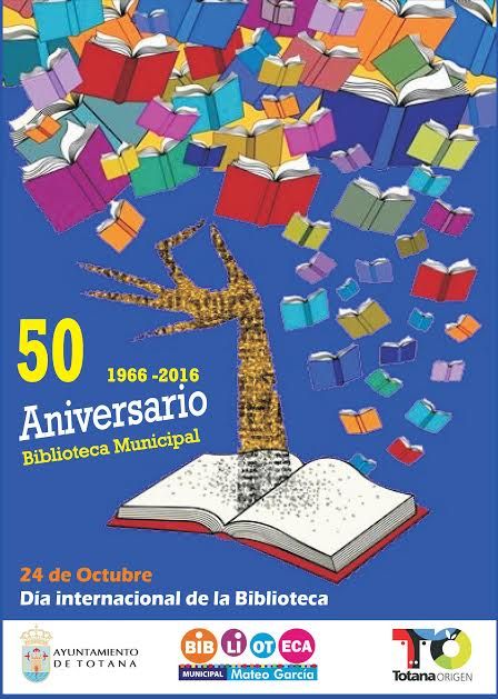 La Concejalía de Cultura celebra mañana un programa de actividades con motivo del 50 aniversario de la Biblioteca Municipal 