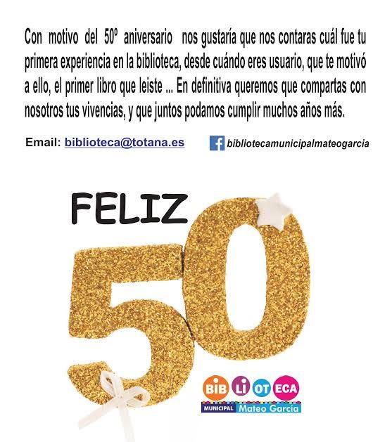 La Concejalía de Cultura celebra mañana un programa de actividades con motivo del 50 aniversario de la Biblioteca Municipal Mateo García - 3, Foto 3