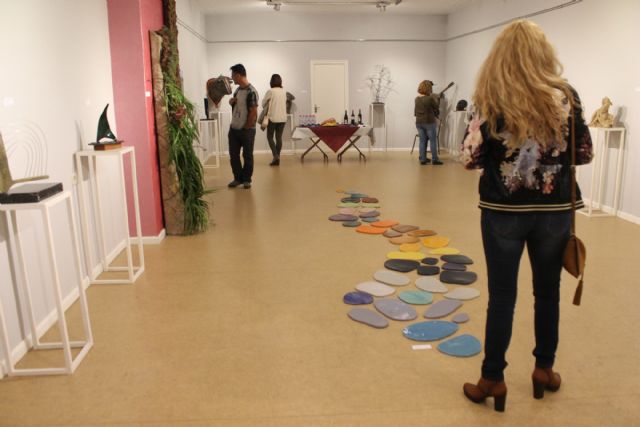 El colectivo '+Formas Arte Vivo' presenta su trabajo artístico en Bullas dentro del Plan Espacios Expositivos - 3, Foto 3