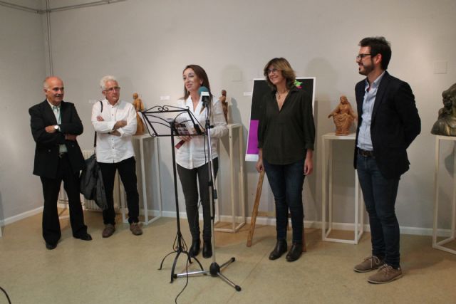 El colectivo '+Formas Arte Vivo' presenta su trabajo artístico en Bullas dentro del Plan Espacios Expositivos - 4, Foto 4