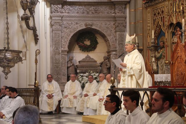 Mons. Lorca da gracias a Dios por la consagración de la Catedral de Murcia, hace ya 550 años - 4, Foto 4
