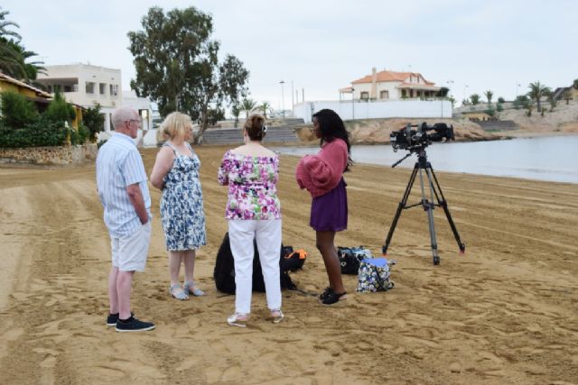 La TV británica Chanel 4 rueda en la bahía de Mazarrón - 1, Foto 1