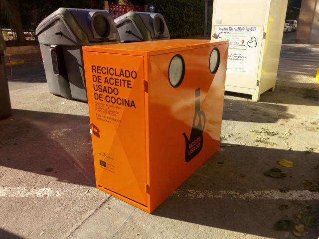 El Ayuntamiento de Alcantarilla instala nuevos contenedores para la recogida y reciclado de aceite usado de cocina - 3, Foto 3