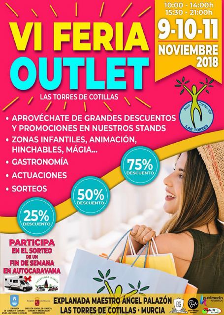 La 'VI Feria Outlet' de Las Torres de Cotillas ofrecerá descuentos de hasta el 75% - 1, Foto 1