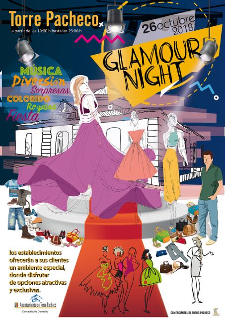 Glamour night, noche de fiesta en comercios de Torre Pacheco - 2, Foto 2