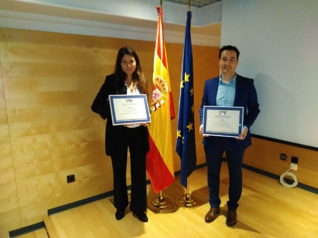 Dos estudiantes de Turismo de la UCAM, premios nacionales de la Asociación Española de Normalización - 1, Foto 1