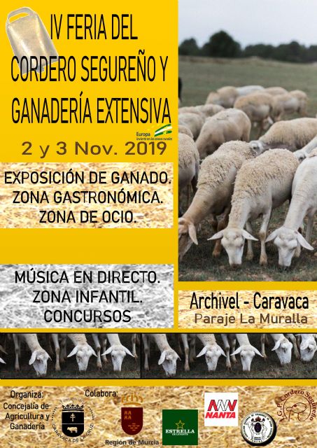 Archivel será la sede de la Feria del Cordero Segureño y la Ganadería Extensiva los días 2 y 3 de noviembre - 1, Foto 1