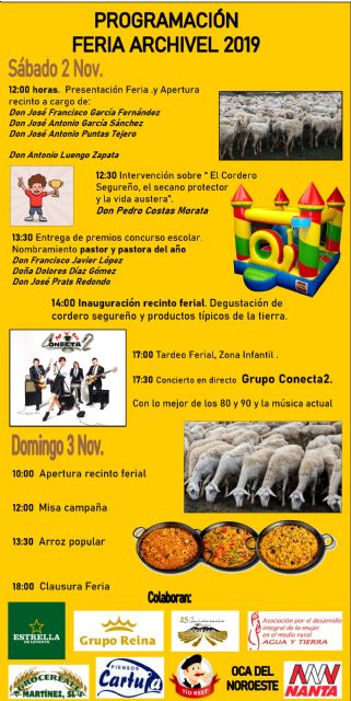 Archivel será la sede de la Feria del Cordero Segureño y la Ganadería Extensiva los días 2 y 3 de noviembre - 2, Foto 2