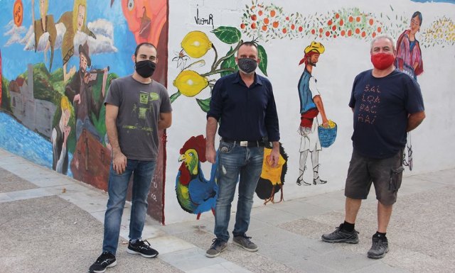 Finalizados dos nuevos murales urbanos enmarcados en el Año Párraga - 1, Foto 1