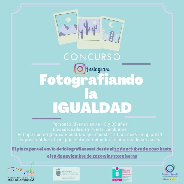 El Ayuntamiento convoca el concurso Fotografiando la igualdad dirigido a sensibilizar a los jóvenes en igualdad de género - 1, Foto 1