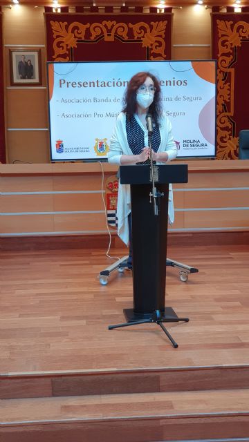 El Ayuntamiento de Molina de Segura y la Asociación Pro Música presentan el convenio firmado para la promoción de actividades musicales durante 2020 - 2, Foto 2