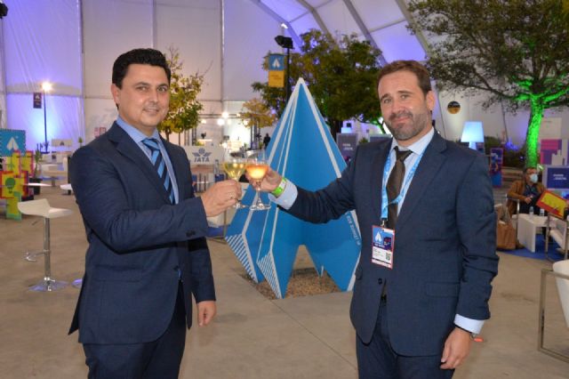 Los alcaldes de San Javier y Ponte de Sor, Portugal, preparan la Feria aeronáutica Iberian Air Summit - 1, Foto 1