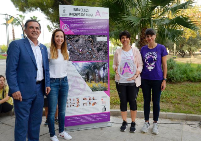 El Ayuntamiento de Murcia y la Asociación Amiga impulsan una nueva ruta 10.000 pasos - 2, Foto 2