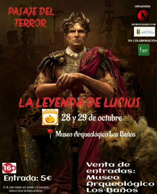 Patrimonio y terror se unen en la semana del Halloween de Alhama de Murcia, Foto 1
