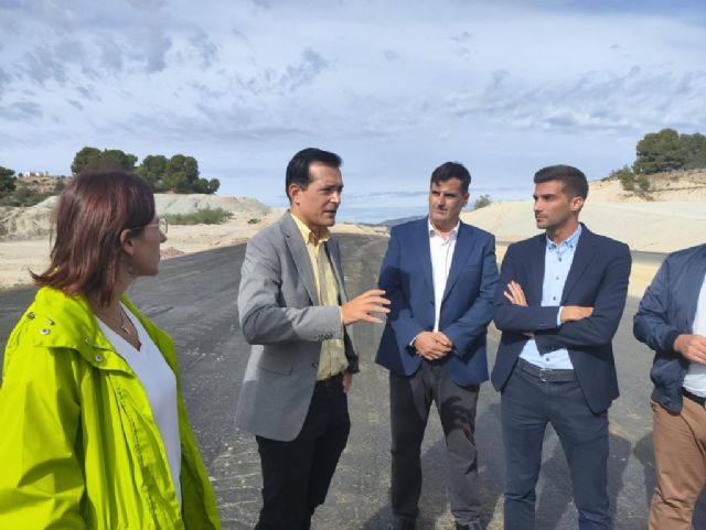 Pancorbo visita las obras del Arco Noroeste en Alguazas - 2, Foto 2