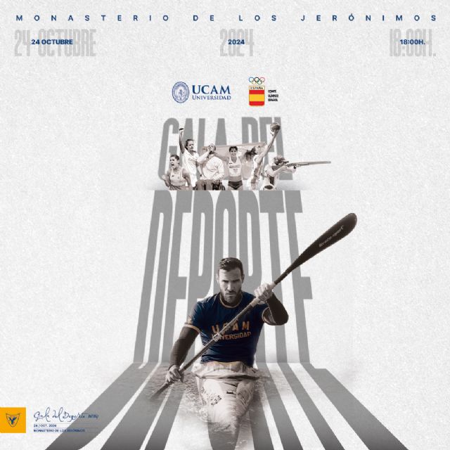 La UCAM celebra su XXIV Gala del Deporte a la que asistirn los deportistas ms brillantes de 2024, Foto 1